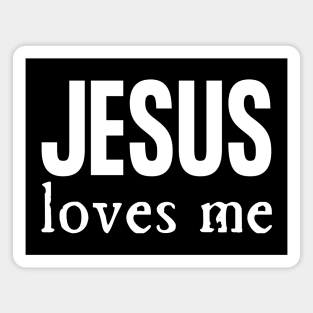Jesus Loves Me Magnet